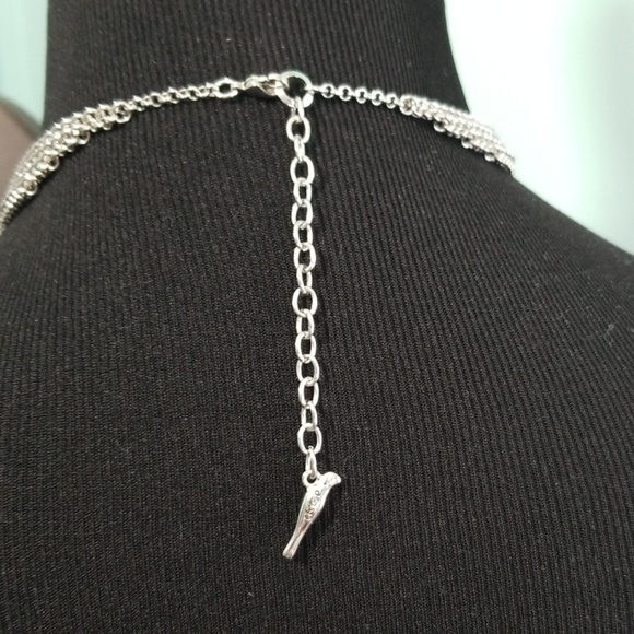 Waterfall Statement Collar Necklace by C + I - Picture 3 of 3